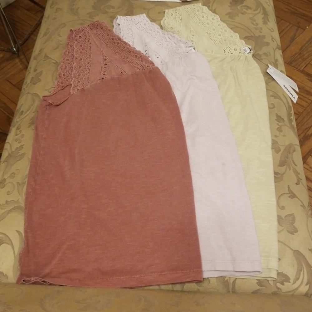 3 Sonoma tank tops